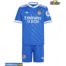 Real Madrid David Alaba #4 3rd trikot Kinder 2025-26 Kurzarm (+ Kurze Hosen)